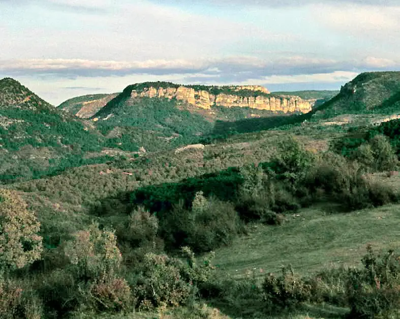 Peña de Santa María, en Peñalén, 1974.