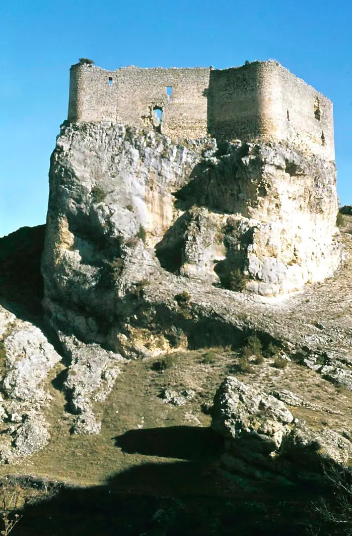 El castillo de Arbeteta, 1975.