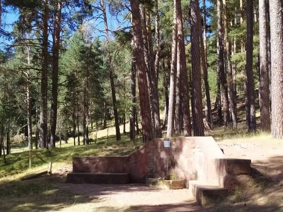 Área recreativa Fuente la Jícara, Orea