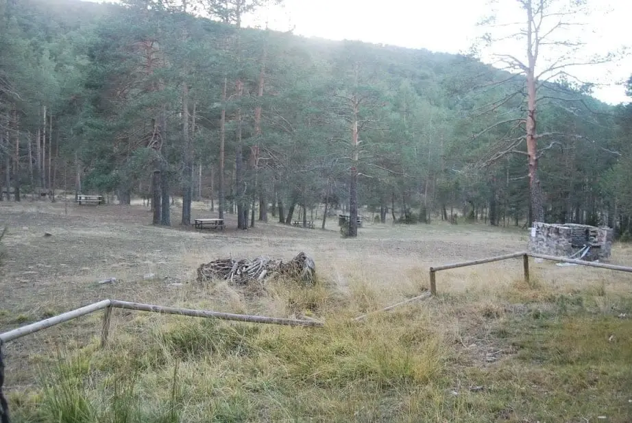 Área recreativa Fuente la Rana, Orea
