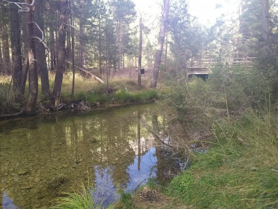 Puente de las 3 provincias, Checa