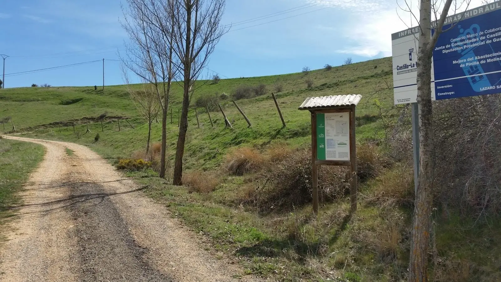 SL PNAT 8 Ruta de las Encinas (Pinilla de Molina), Pinilla de Molina